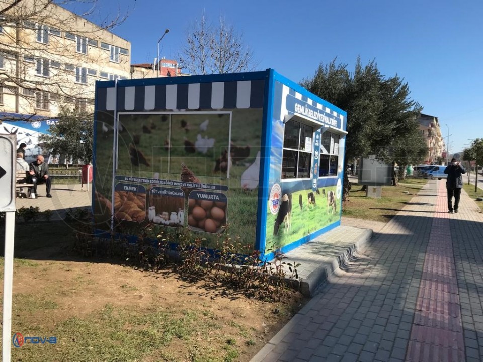 Gemlik Belediyesi Halk Ekmek Kabinleri